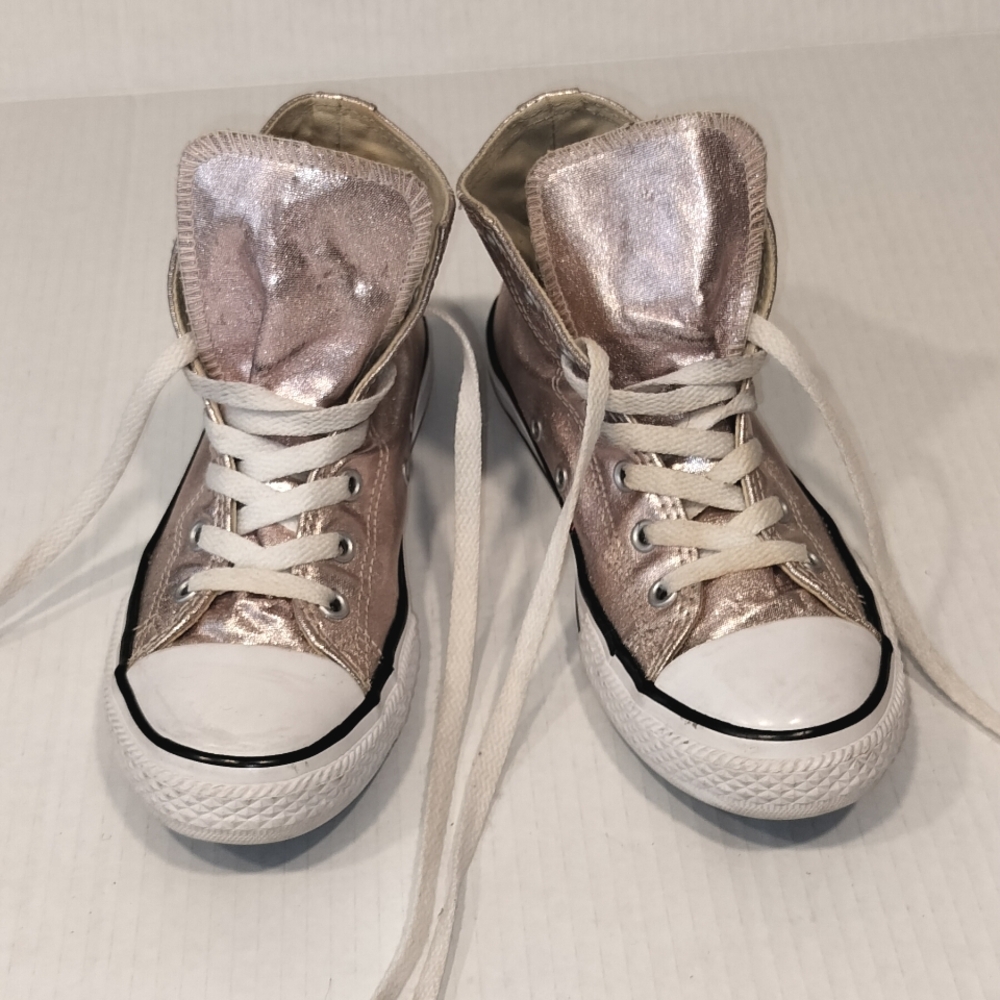 Converse Glitter Pink Sparkly Metallic Shoes